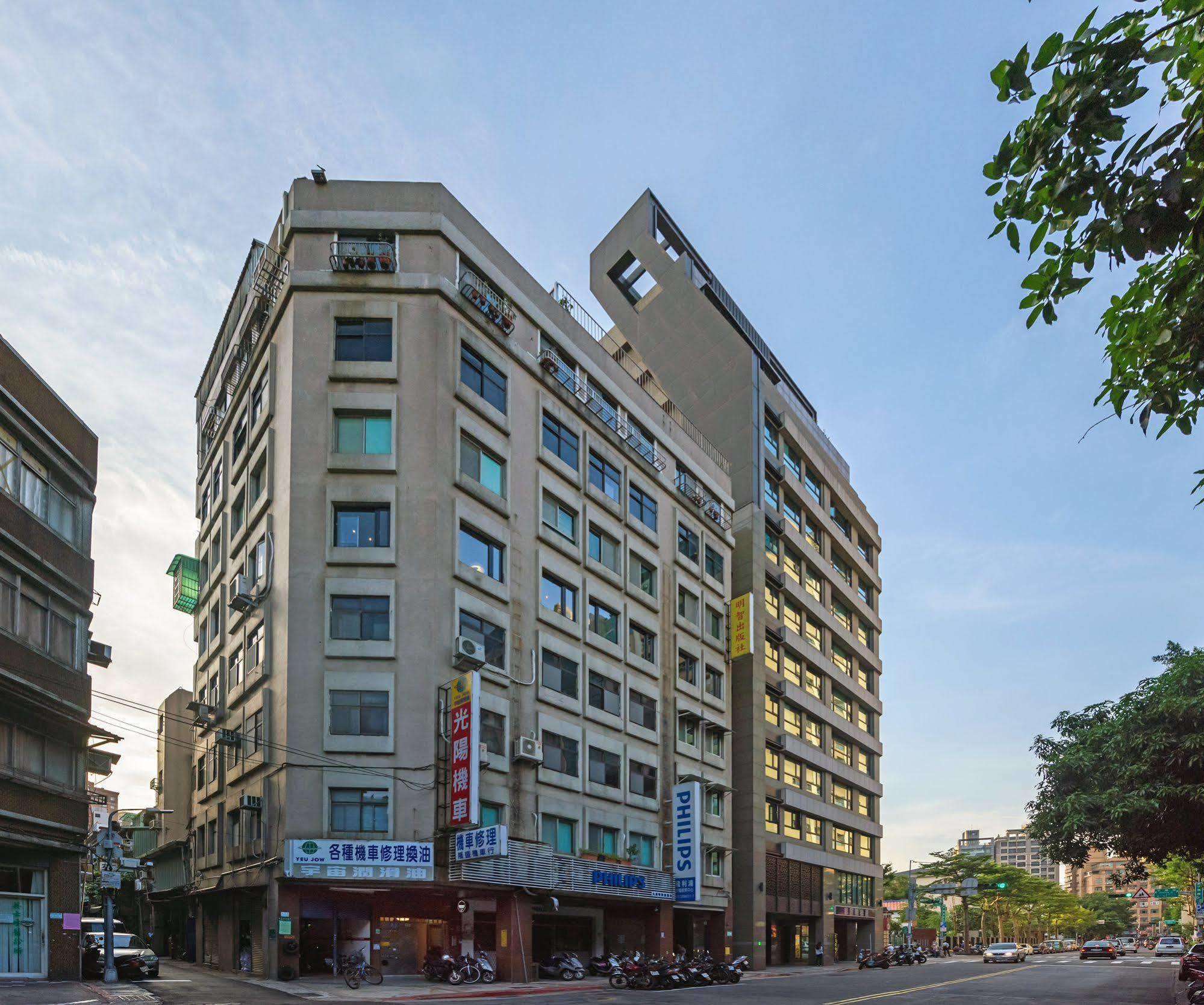 Hotel Play Design Tchaj-pej Exteriér fotografie